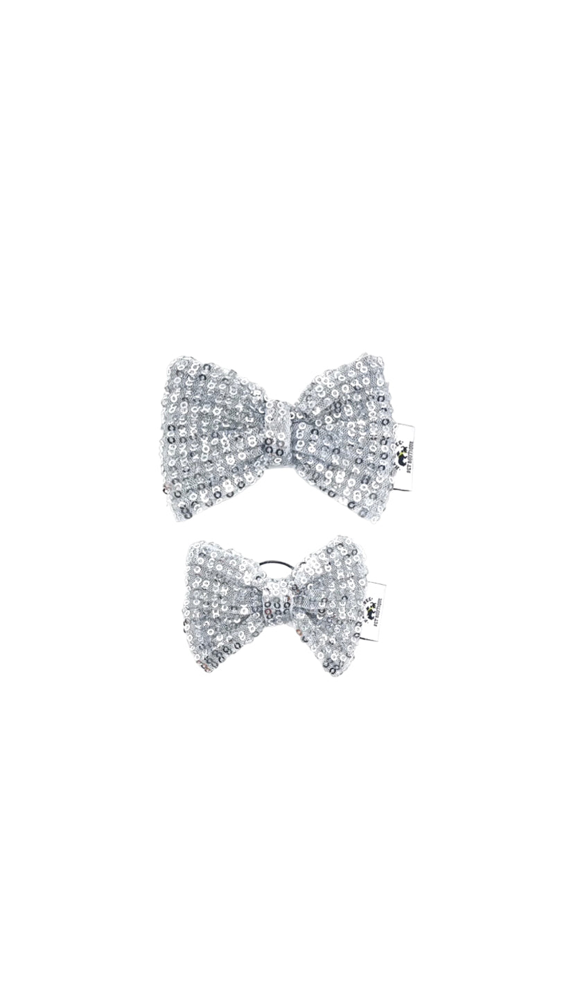 Silver Sequence Hairbow