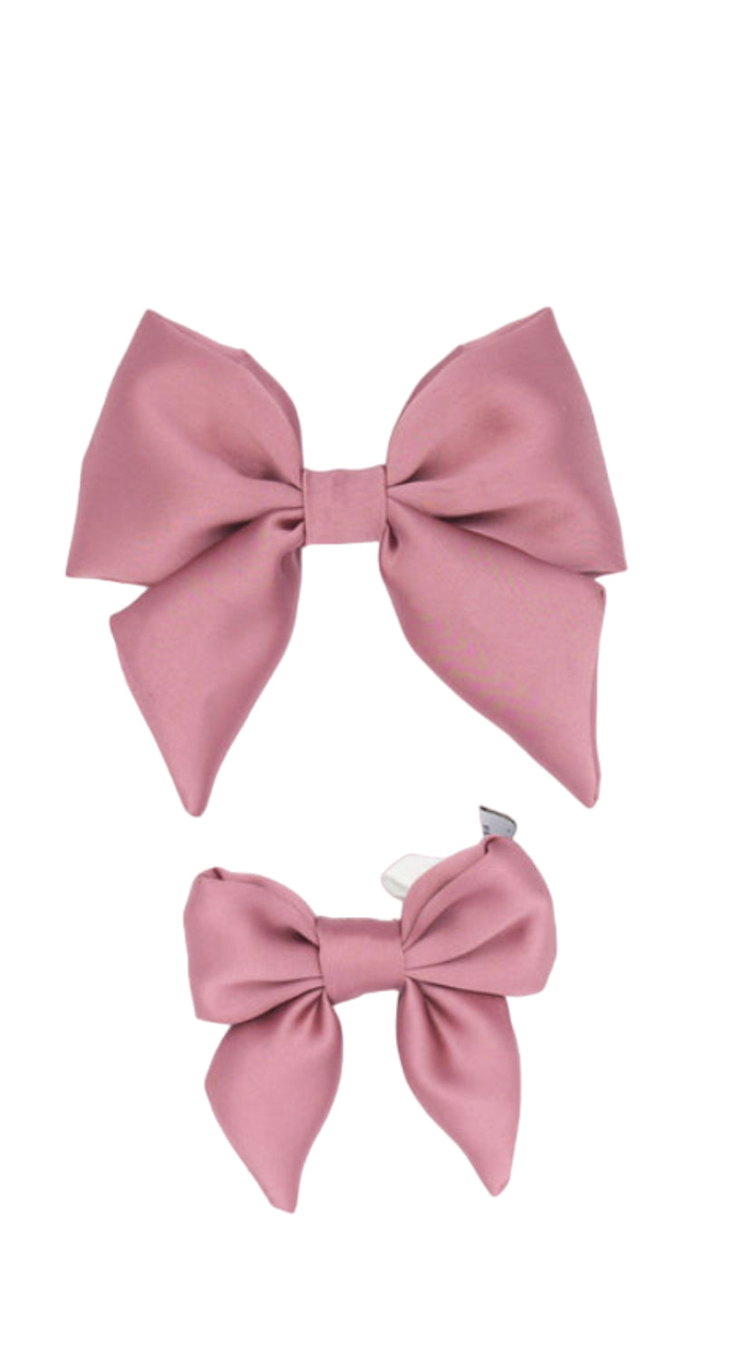 Pink Mauve Lady Bow