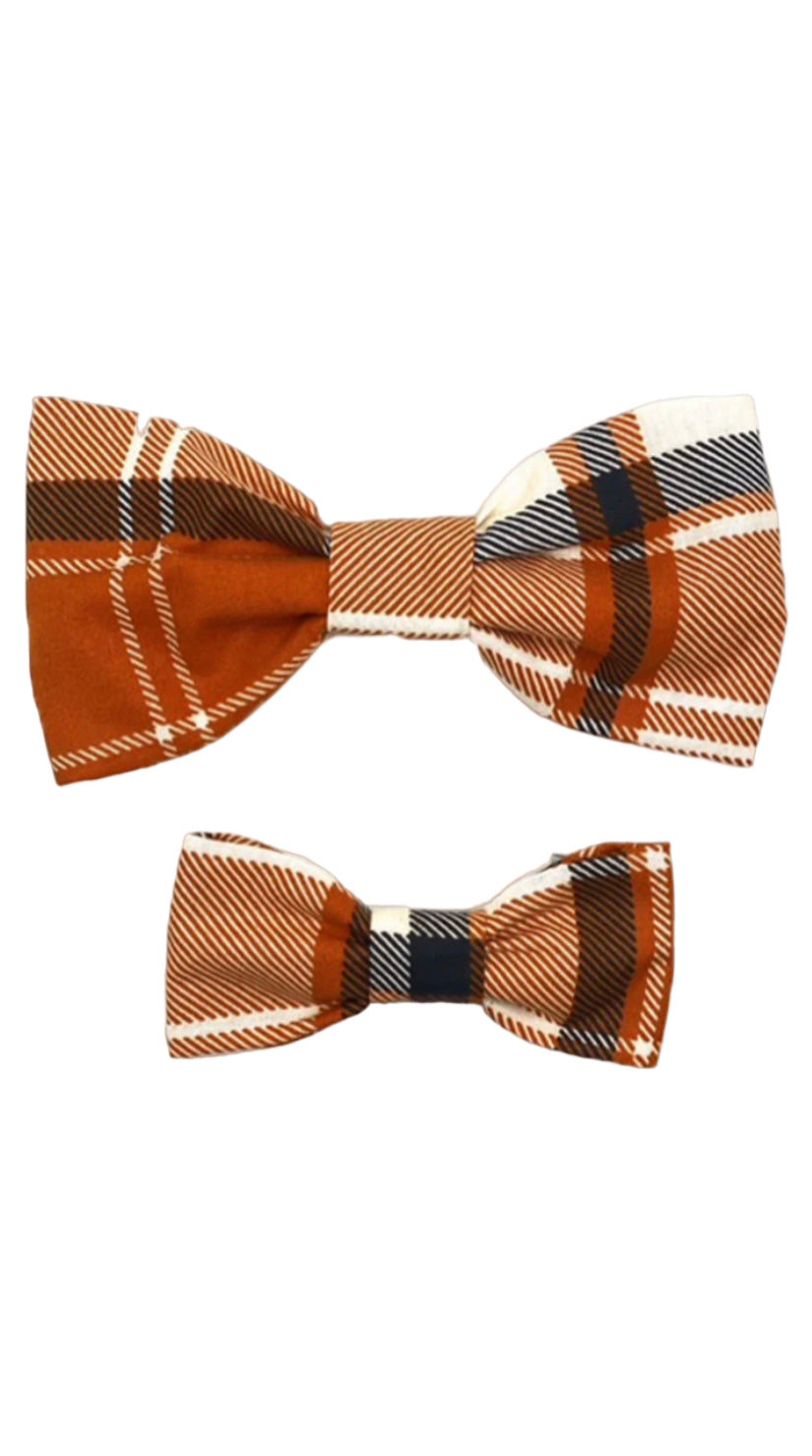 Flannel Copper Bowtie