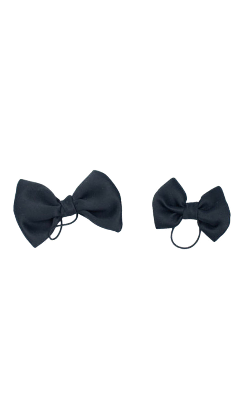 Tuxedo Black Hairbow