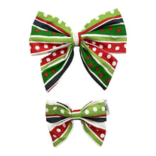 Load image into Gallery viewer, Christmas Elf Ladybow
