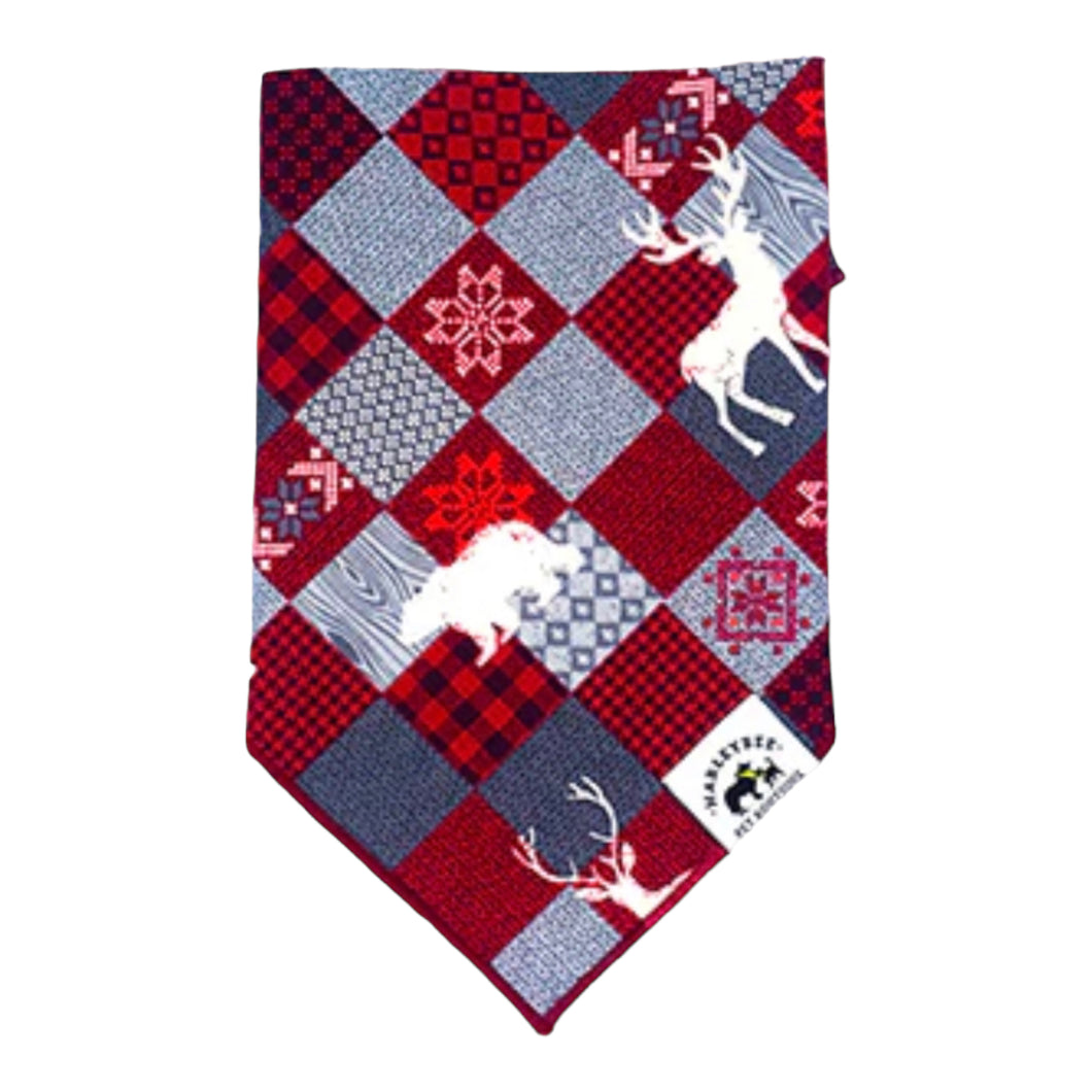 Christmas Reindeer Bandana